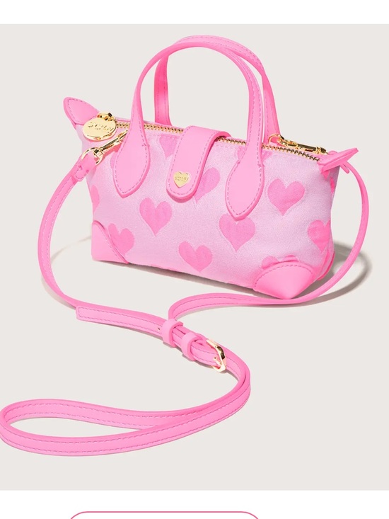 Stoney Clover Lane Handbags - Stoney Clover Lane Pouchette Crossbody Bag - Flamingos & Bubblegum Color